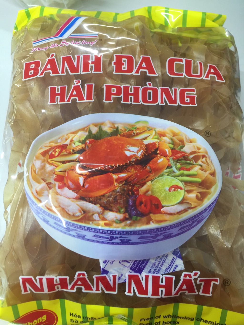 Bánh đa cua Hải Phòng Nhân Nhất 400g