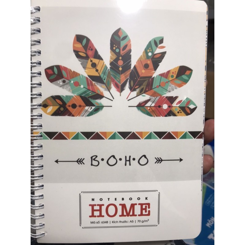 Sổ lò xo Note book Home A5 200T-8663