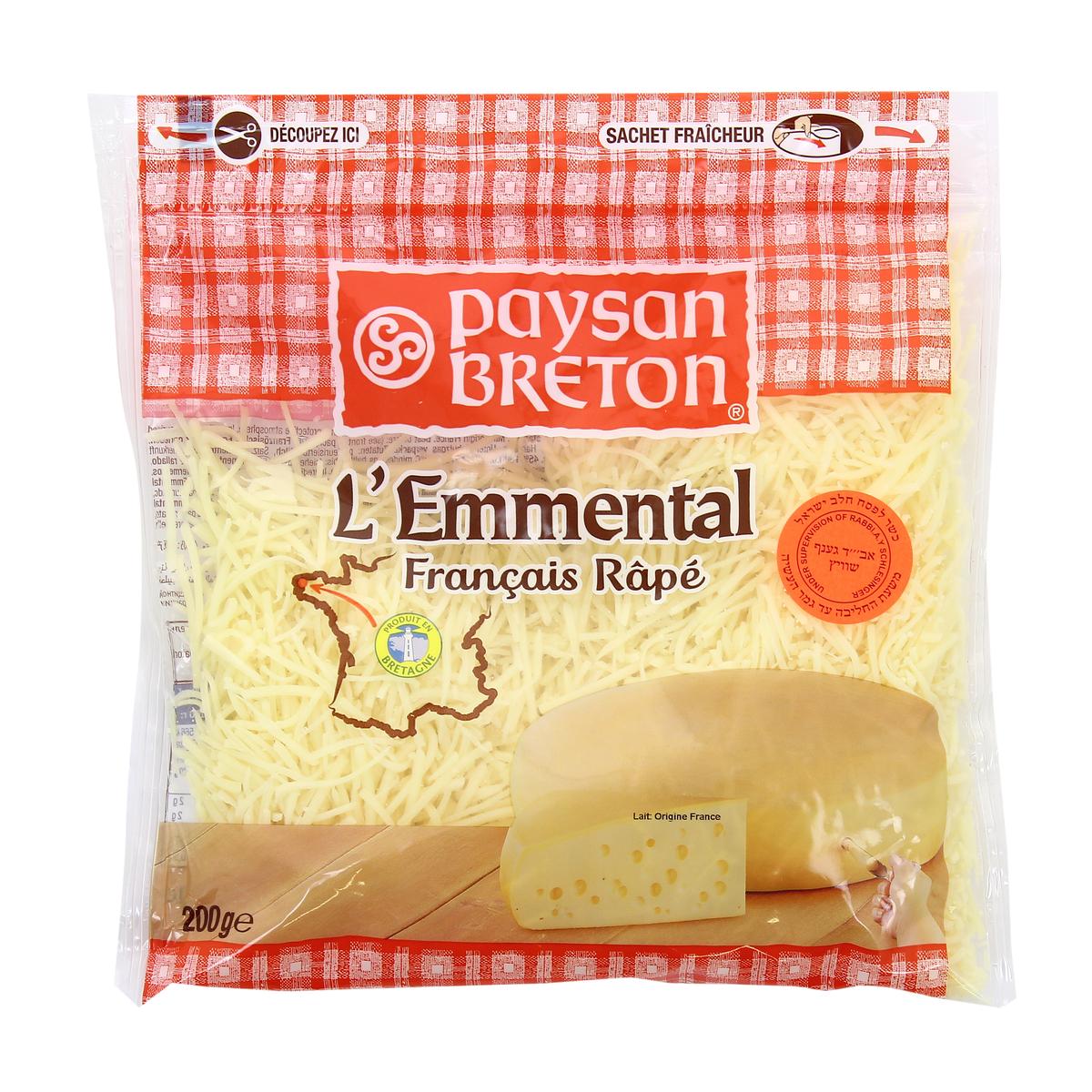 Phô mai sợi Paysan Breton L'Emmental Pháp 200g