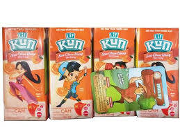 Sữa chua uống hương cam Kun 180ml*48 hộp