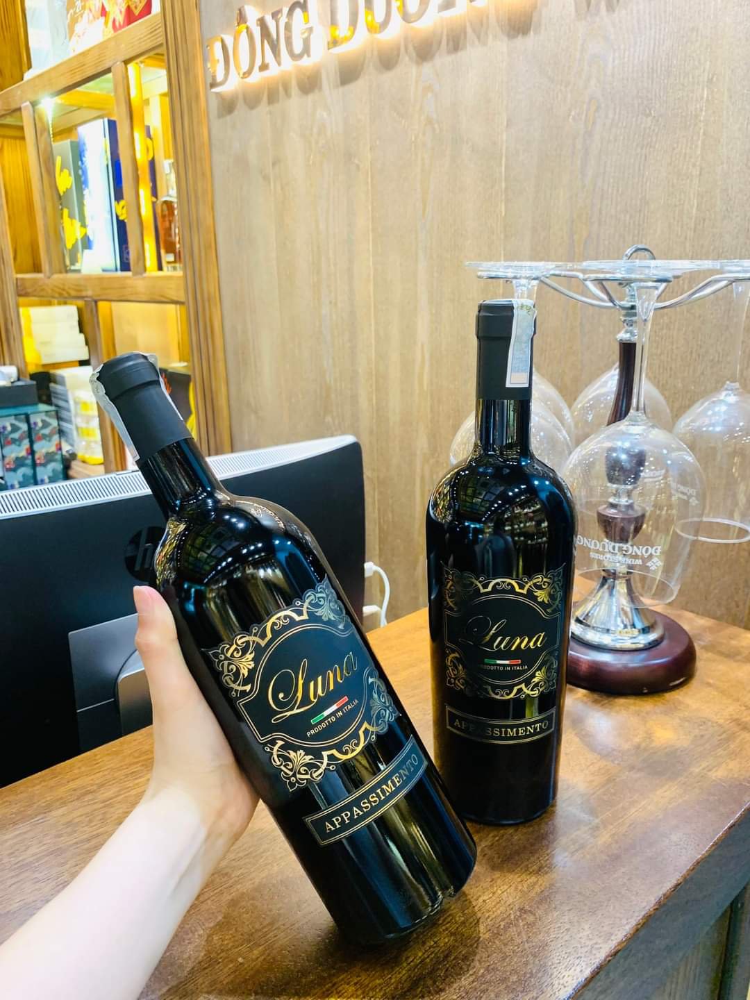 Rượu vang đỏ chát Luna Appassimento Puglia 15% Ý 750ml
