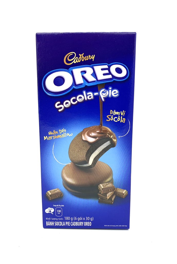 Bánh Oreo socola - pie nhân dẻo Marshmallow 180g
