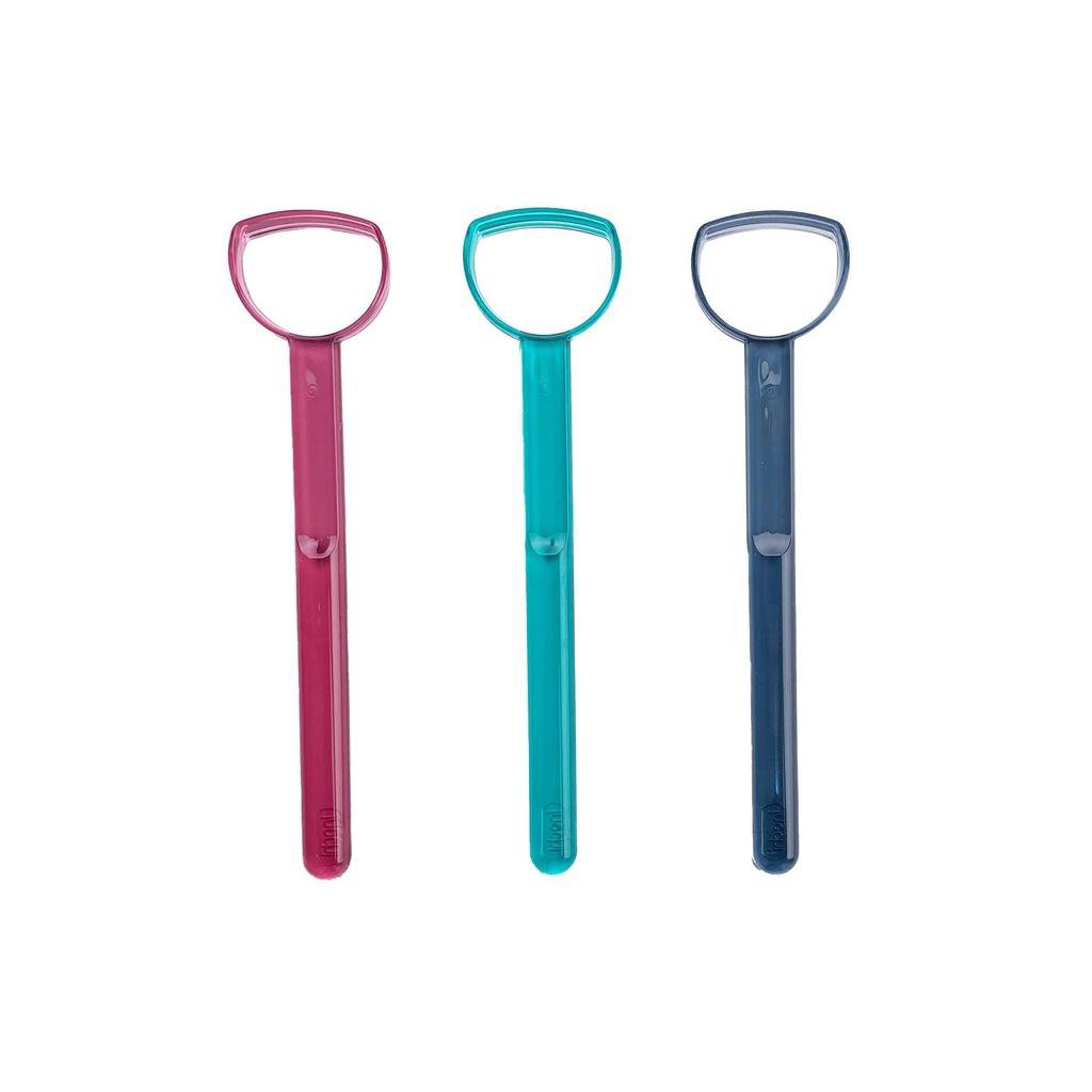 Bộ 3 dụng cụ cạo lưỡi Okina loại tròn Inochi