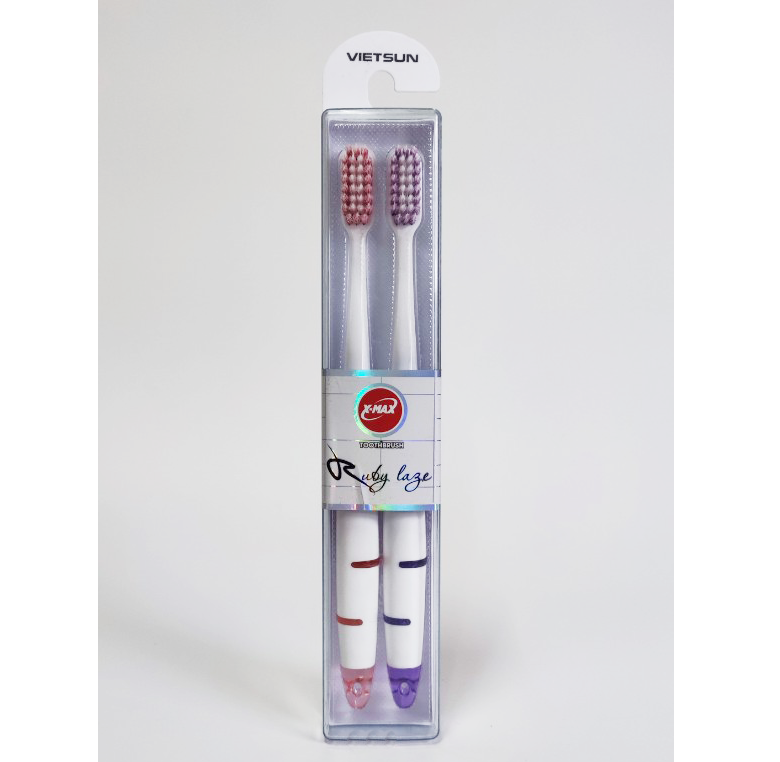 Set 2 bàn chải đánh răng Ruby Laze Vietsun