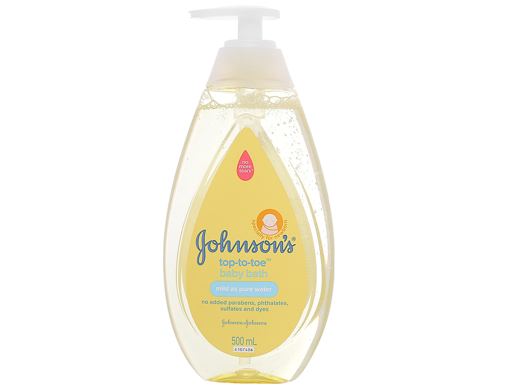 Sữa tắm trẻ em Johnsons top-to-toe 500ml