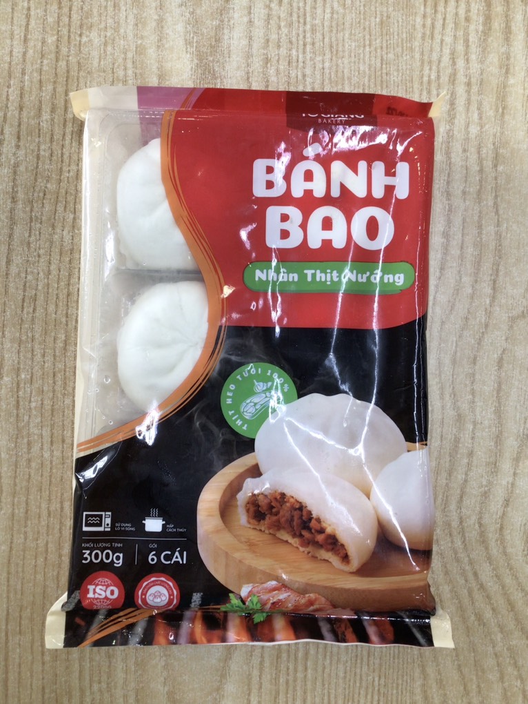 Bánh bao thịt nướng Tô Giang 300g