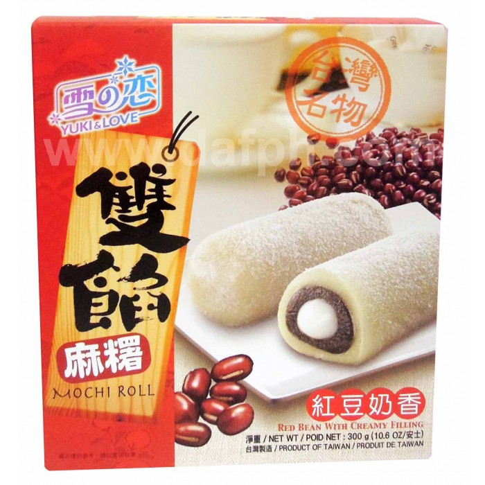 Bánh mochi đậu đỏ Đài Loan 300g
