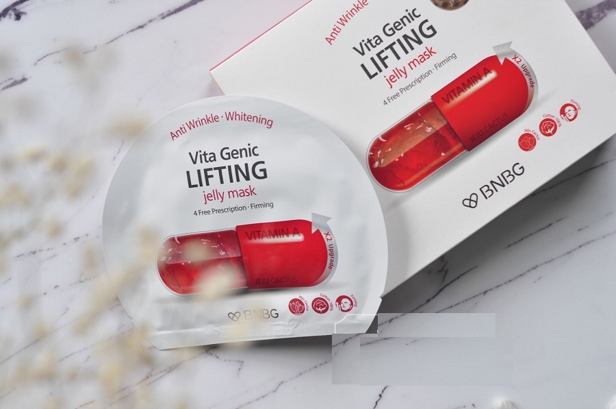 Mặt nạ Vita Genic Jelly Mask Lifting nâng cơ, ngừa lão hoá da Hàn Quốc