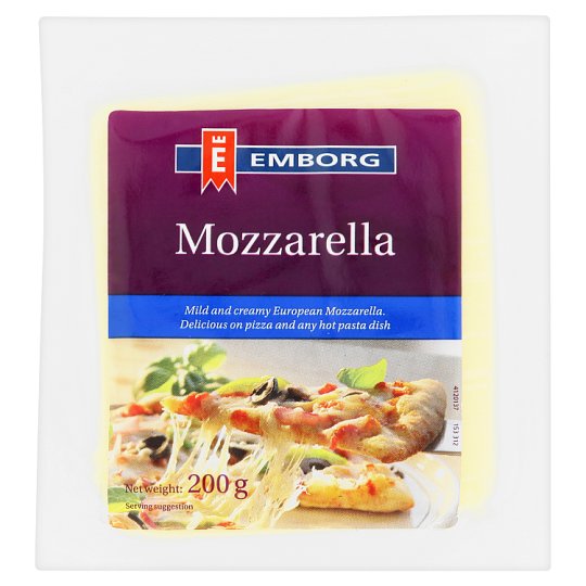 Phô mai tươi Mozzarella Emborg F.I.D.M 40% Đan Mạch 200g