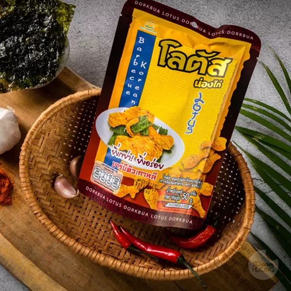 Snack đùi gà Barbecue và rong biển Thái Lan 115g