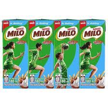 Milo ít đường 180ml