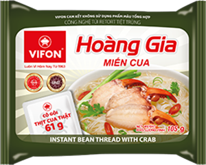 Miến cua Vifon Hoàng Gia 105g