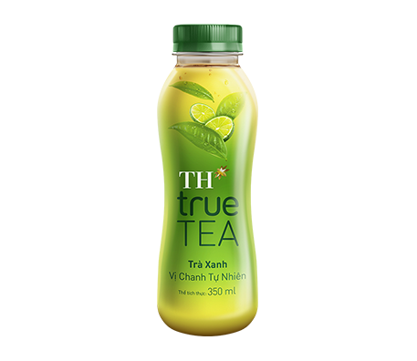 TH trà xanh vị chanh tự nhiên 350ml