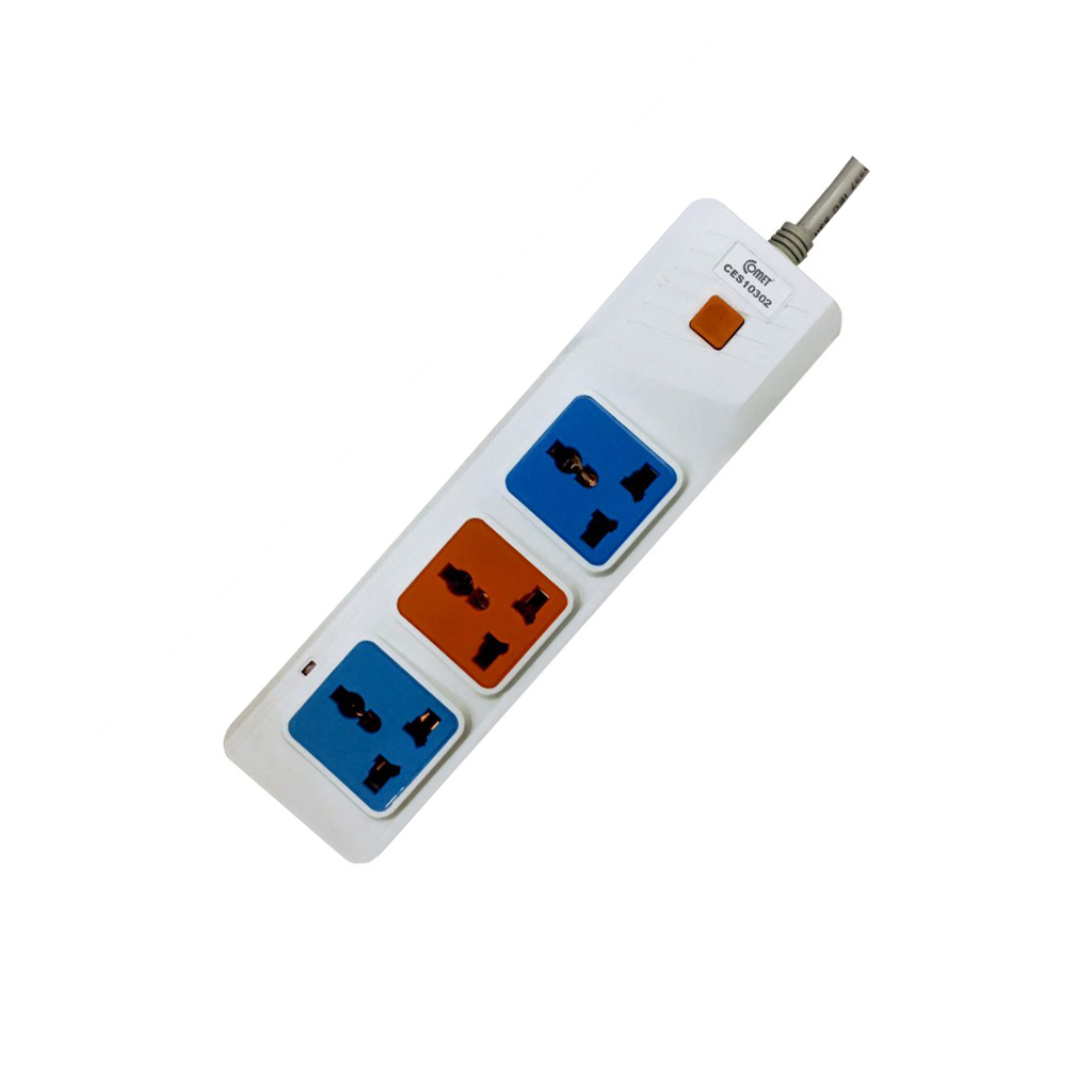Ổ điện 3 chân dây 2m Comet Max 250V-2500W CES10302