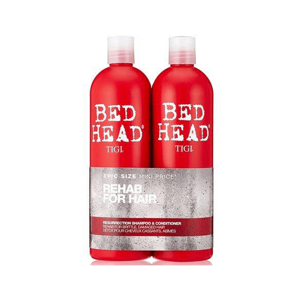 Bộ dầu gội, xả Tigi đỏ Phục hồi tóc 750ml