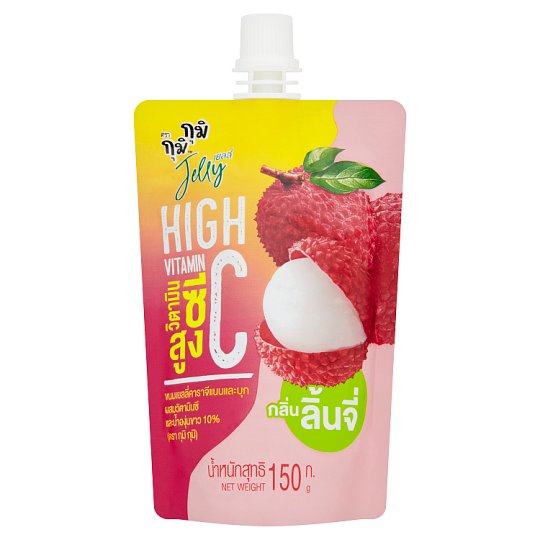 Nước thạch Jelly Gum Gum vitamin C vị vải 150g Thái Lan