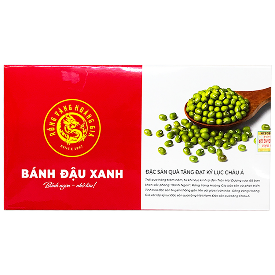 Bánh đậu xanh Rồng vàng Hoàng Gia 210g