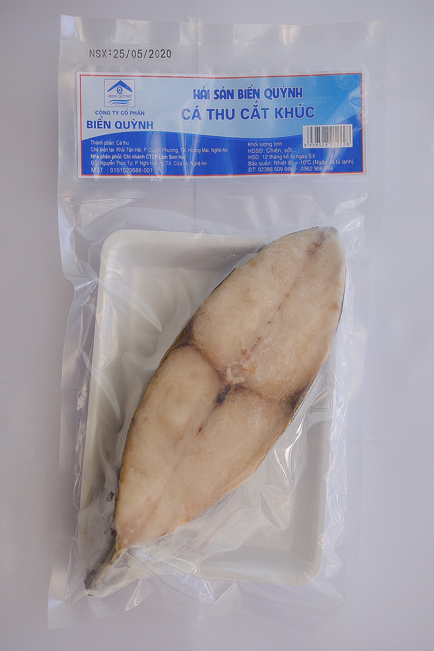 Cá thu tươi cắt khúc Biển Quỳnh (275.000đ/kg)