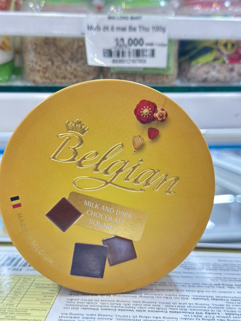 Socola hỗn hợp cao cấp Belgian Bỉ 52g