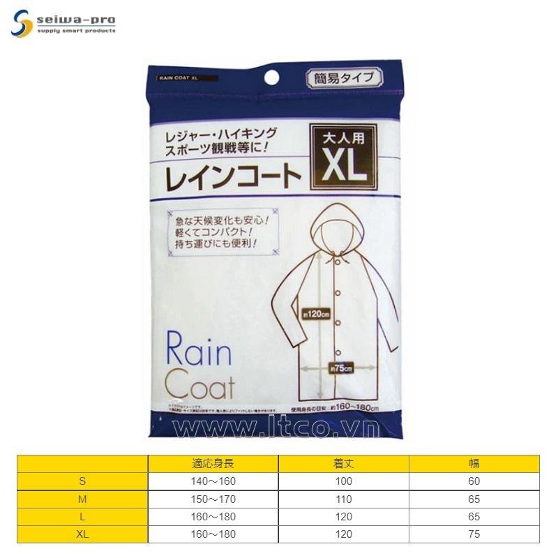 Áo mưa người lớn Rain Coat size XL 29-660