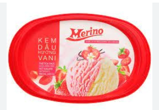 Kem thố Merino dâu 900ml
