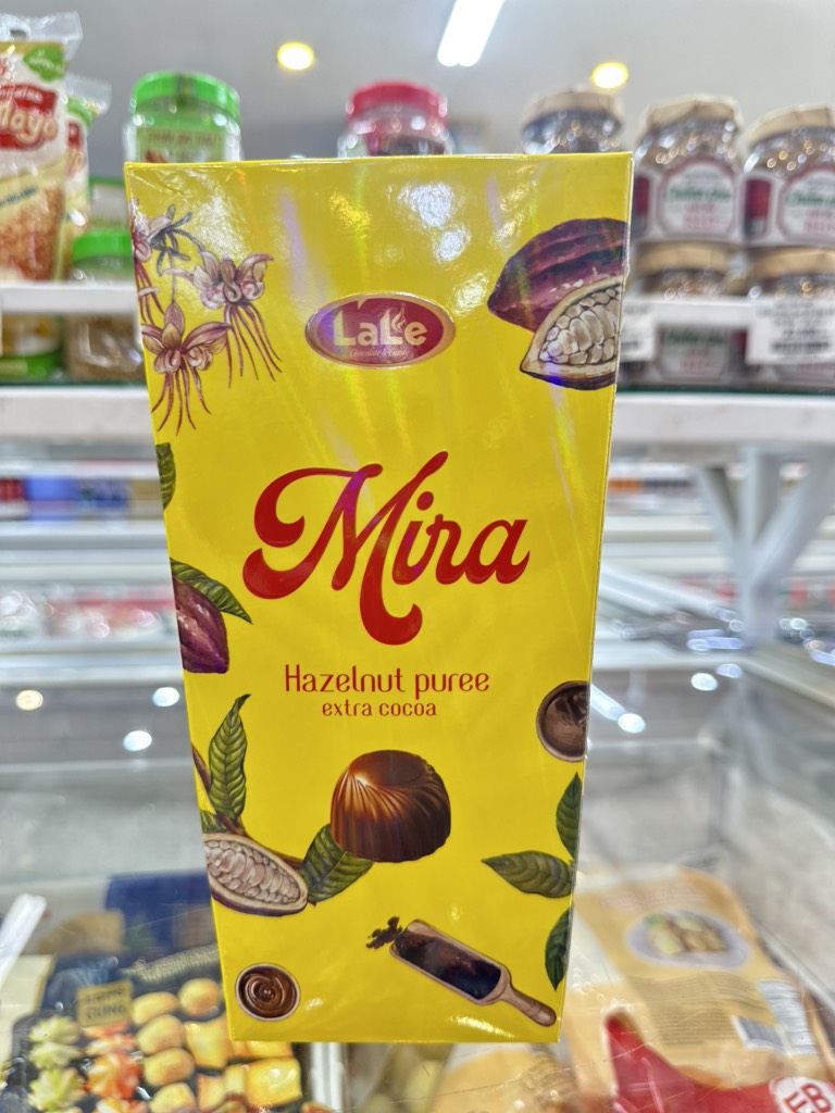 Socola Mira hazelnut Thổ Nhĩ Kỳ 170g