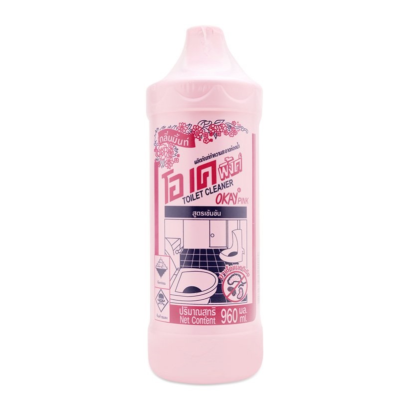 Nước tẩy toilet Okay hồng 960ml