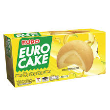 Bánh trứng Euro vị chuối Thái Lan 204g