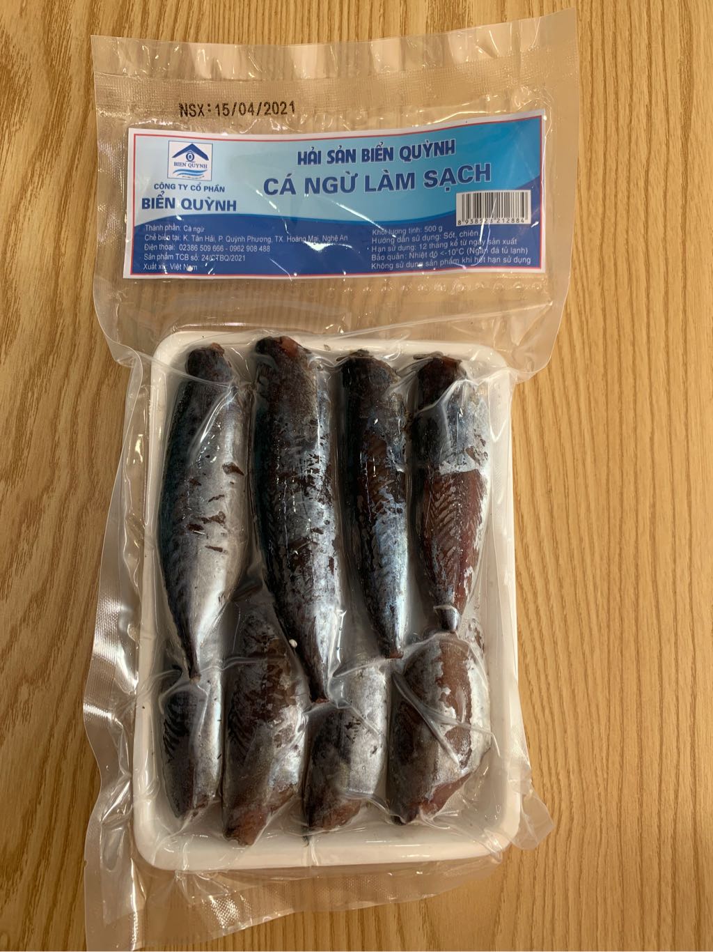 Cá ngừ làm sạch Biển Quỳnh 500g