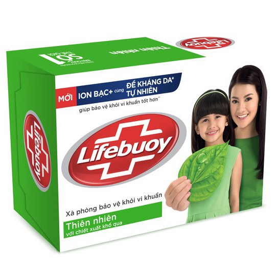 Lifebuoy xà bông tắm thiên nhiên chiết xuất khổ qua 90g