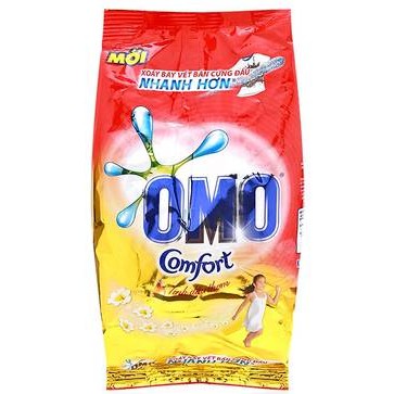 Bột giặt Omo Comfort tinh dầu thơm vàng 350g
