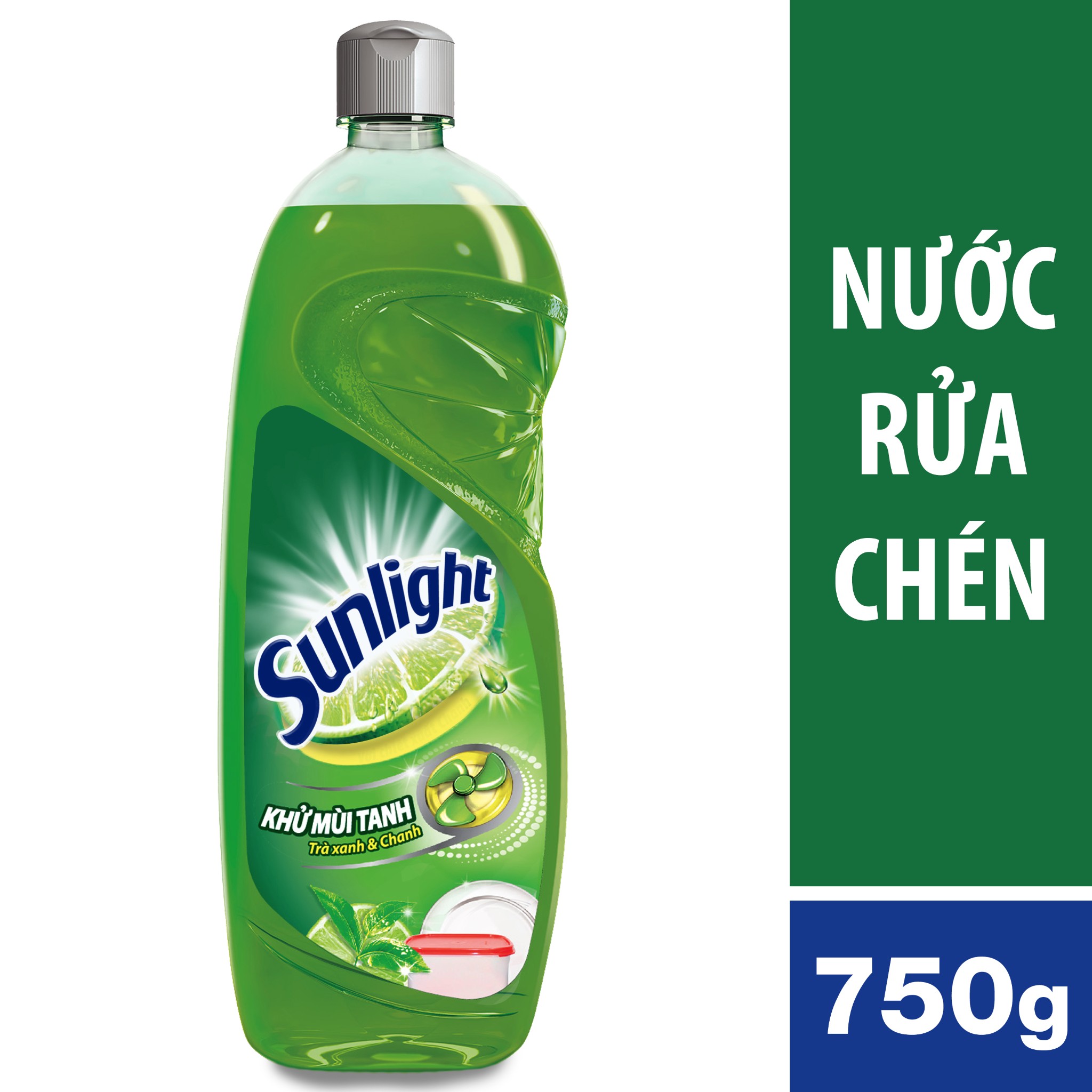 Nước rửa chén Sunlight Trà xanh 750g