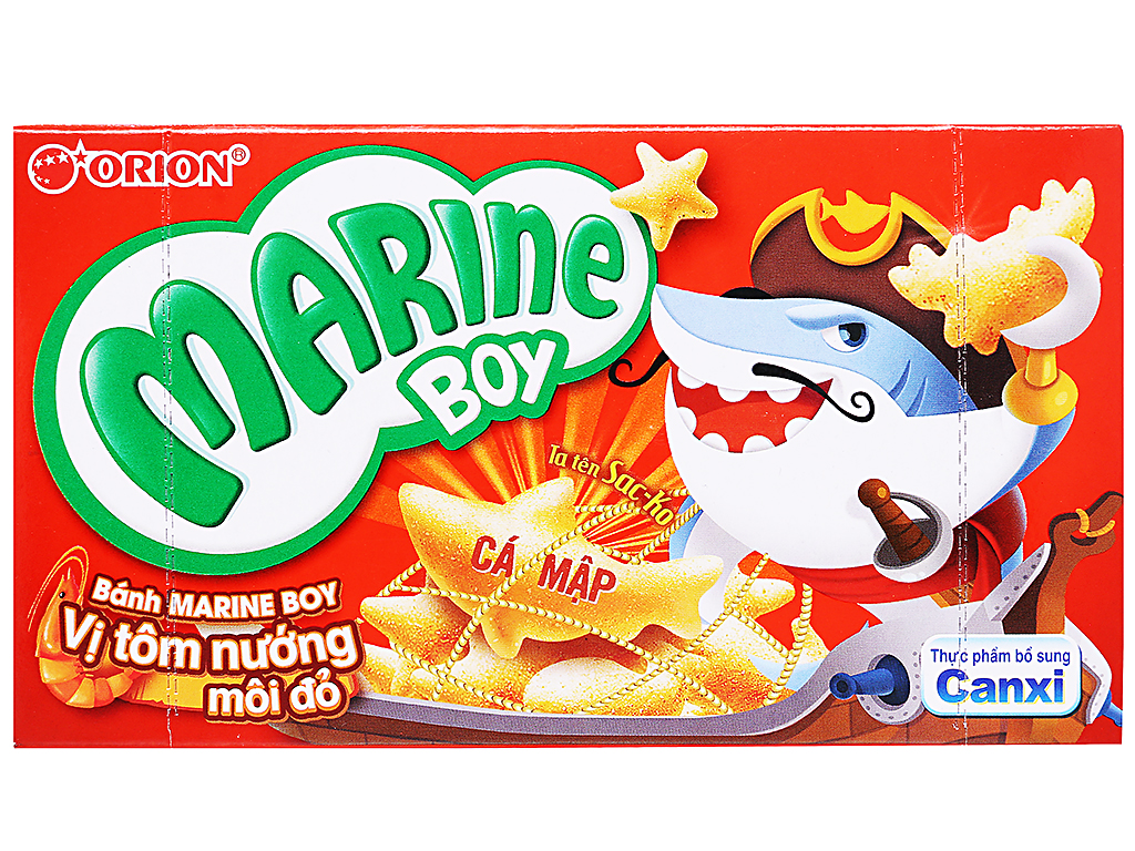 Marine boy Orion vị tôm nướng 35g
