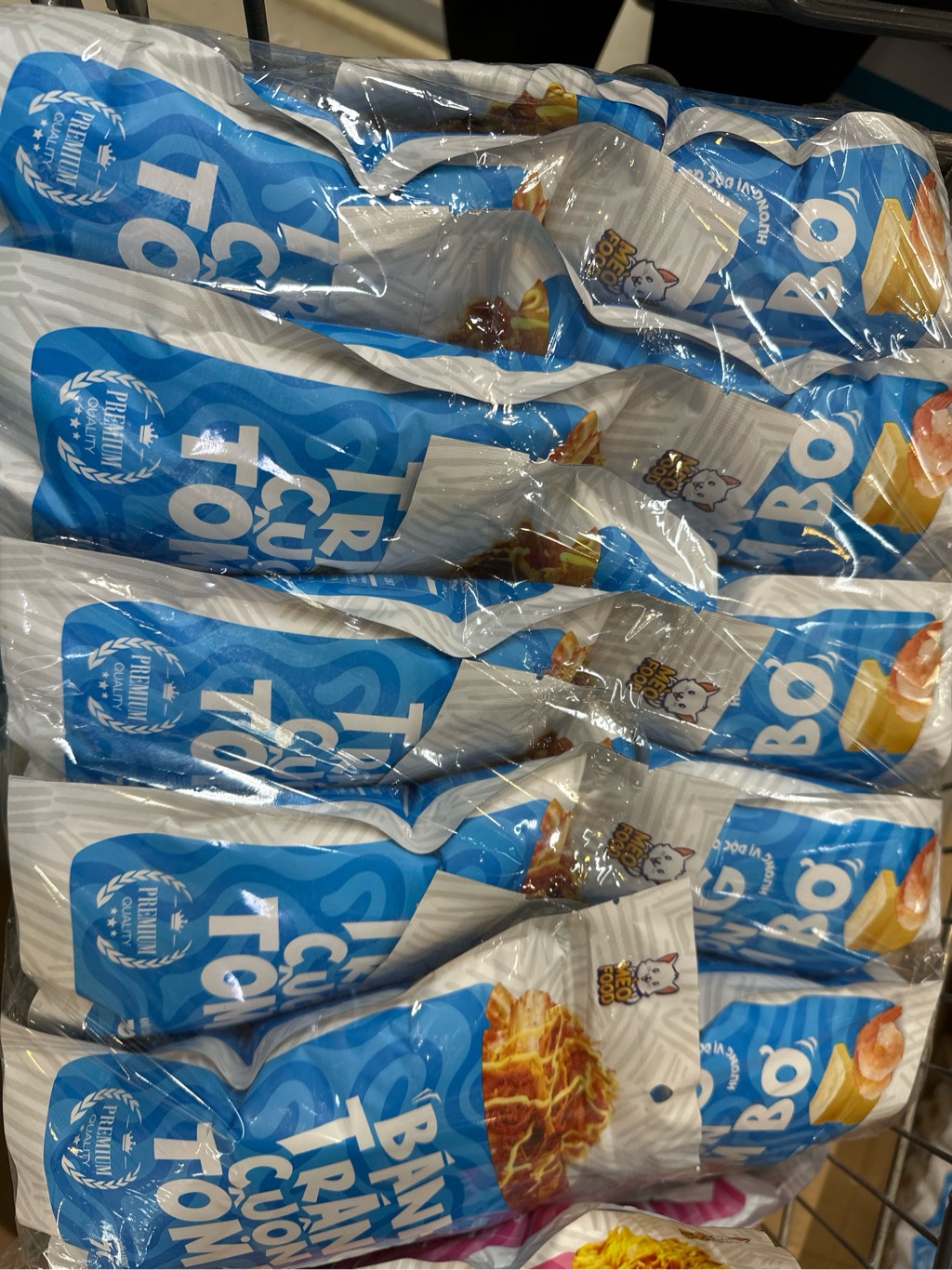 Bánh tráng cuộn tôm bơ Mèo Food 75g