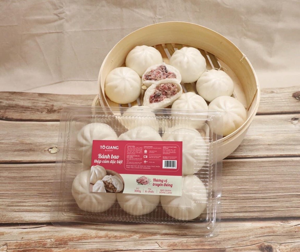 Bánh bao thập cẩm đặc biệt Tô Giang 300g
