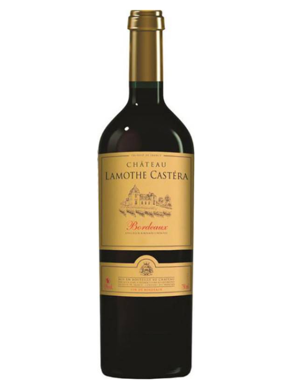 Rượu vang đỏ chát Chateau Lamothe Castera 2021 Pháp 13% 750ml VD/0891-21
