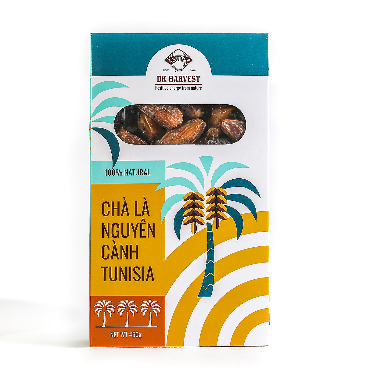 Chà là khô nguyên cành DK Harvest 450g