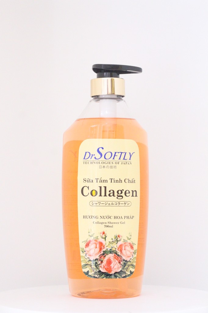 Sữa tắm DrSoftly tinh chất Collagen hương nước hoa Pháp 750ml