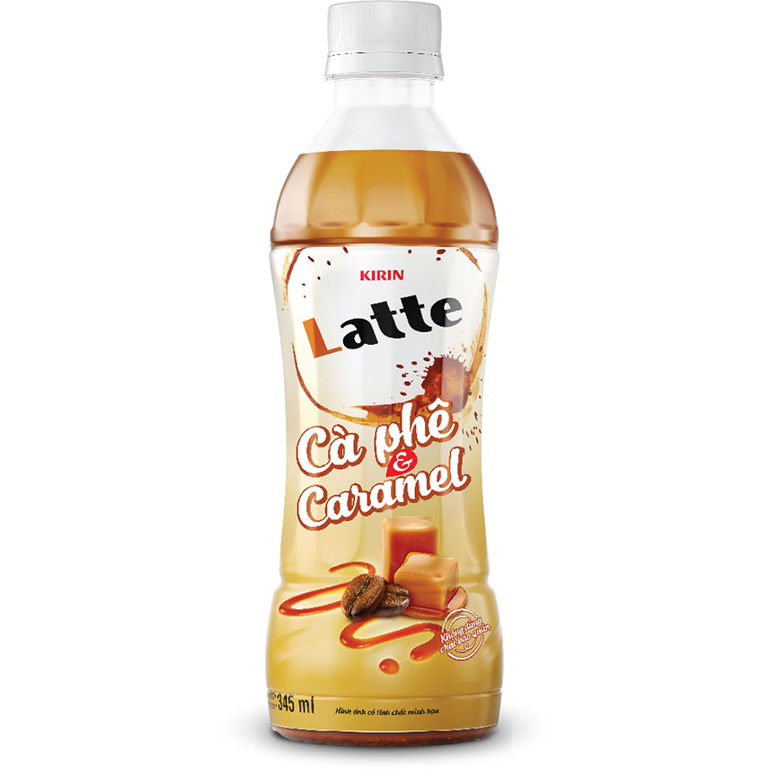 Nước Latte cà phê &caramen 345ml*24