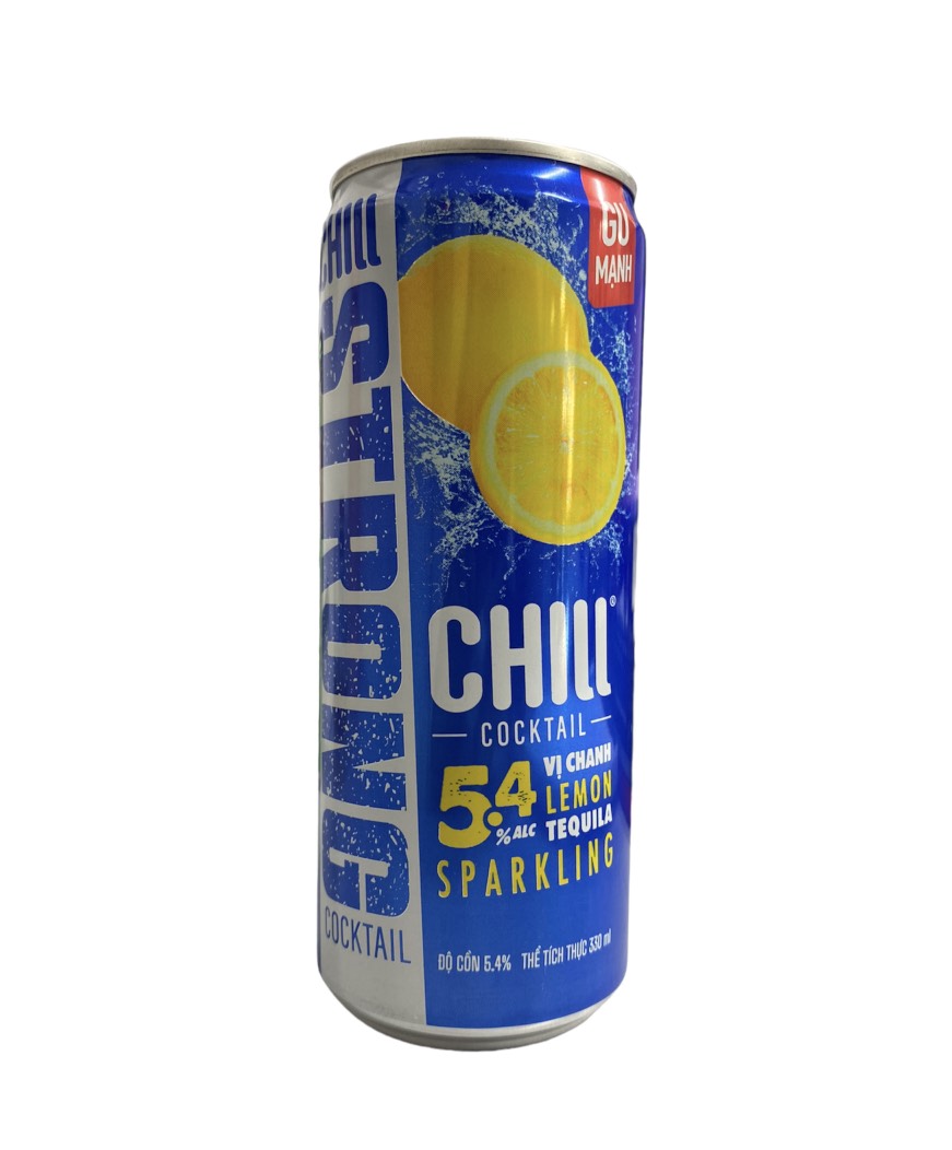 Nước cocktail vị chanh Chill strong 330ml