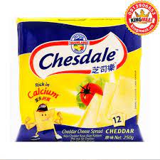 Phô mai Lát Cheddar vị sữa hiệu Chesdale 250g