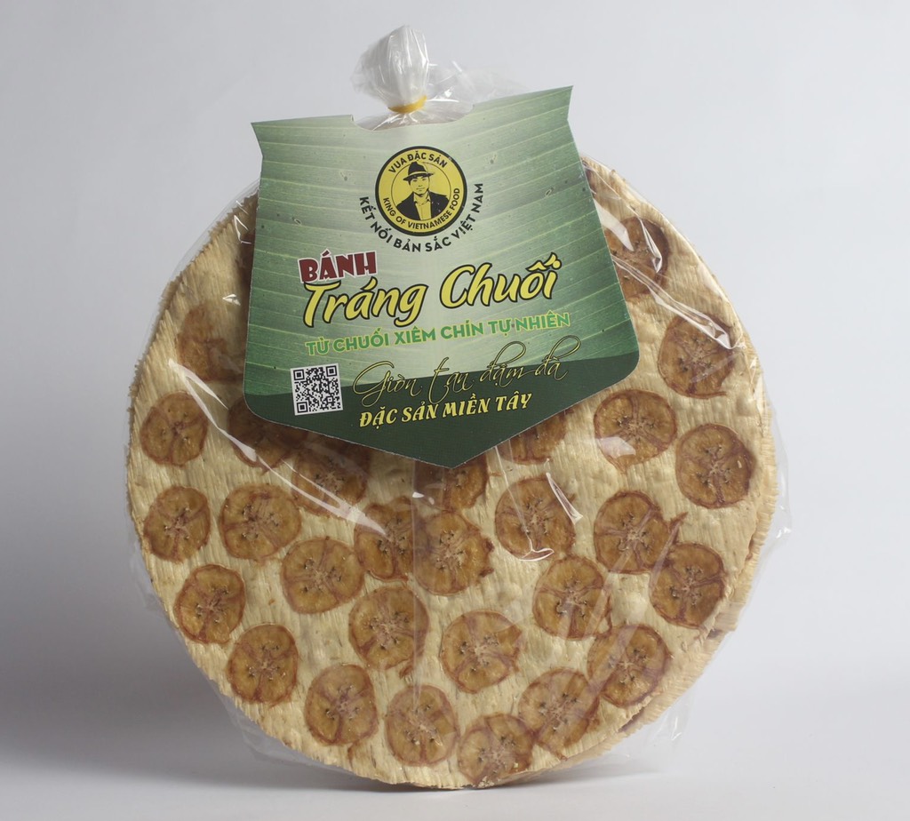 Bánh tráng chuối đặc sản Miền Tây Vua Đặc Sản