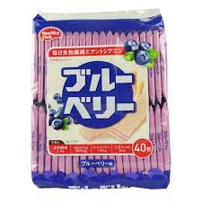 Bánh xốp việt quất bổ sung Canxi Healthy Club Nhật Bản