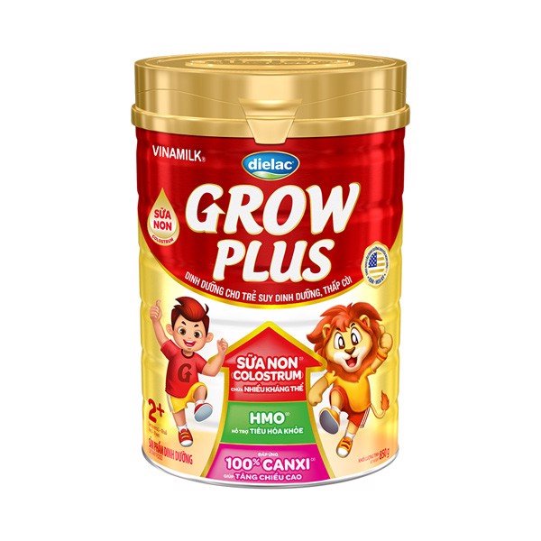 Sữa bột Dielac Grow Plus 2+ sữa non 850g