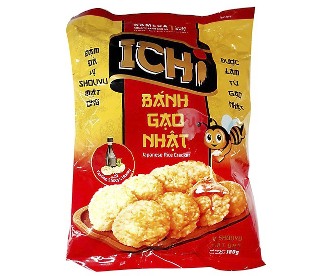 Bánh gạo Ichi vị mật ong 100g