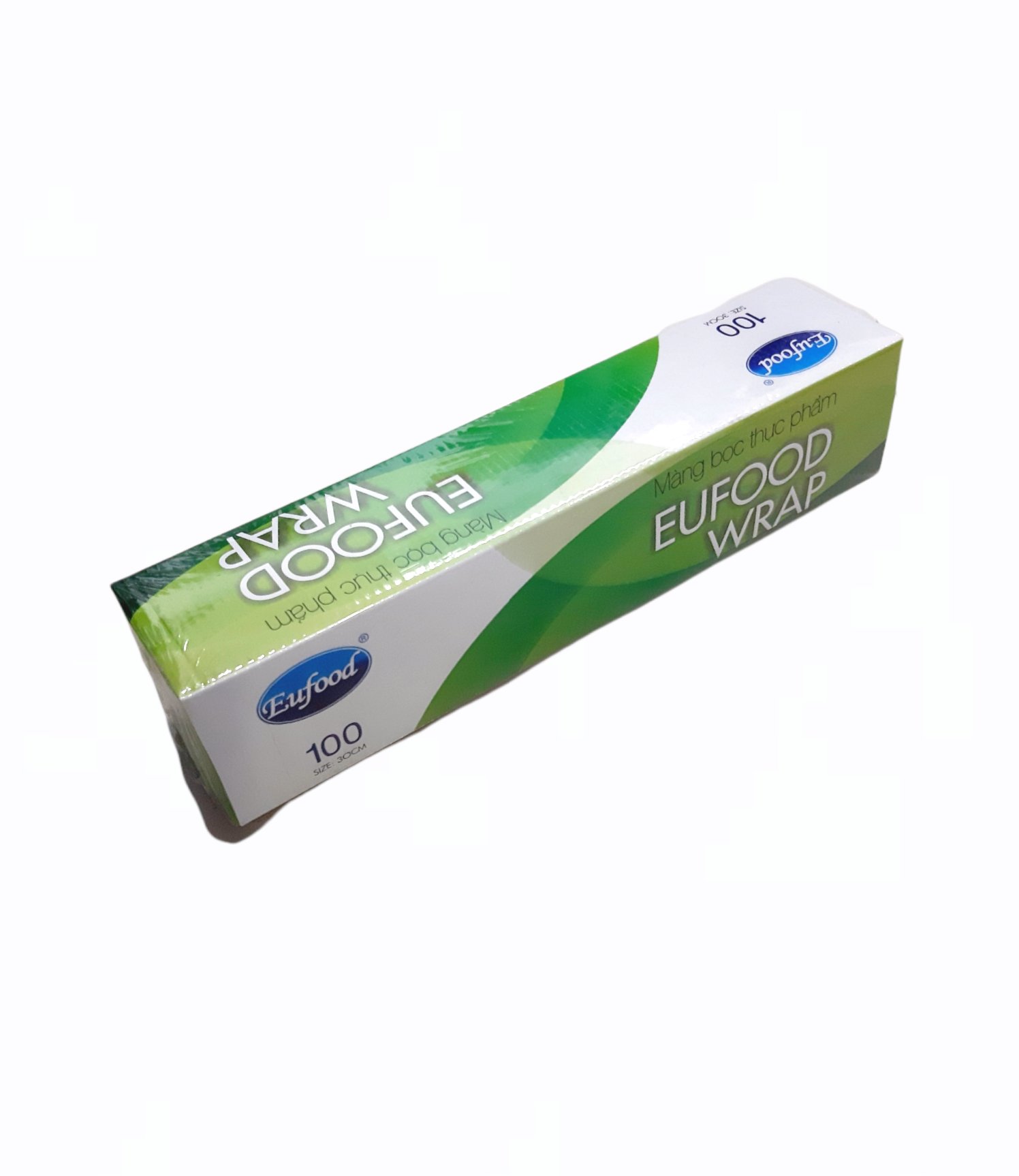 Màng bọc TP Eufood Wrap hộp 100*30cm dao gạt táo xanh
