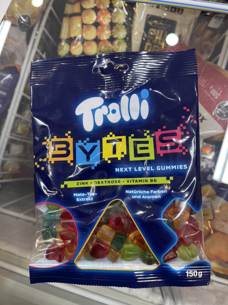 Kẹo dẻo Trolli Bytes Đức 150g