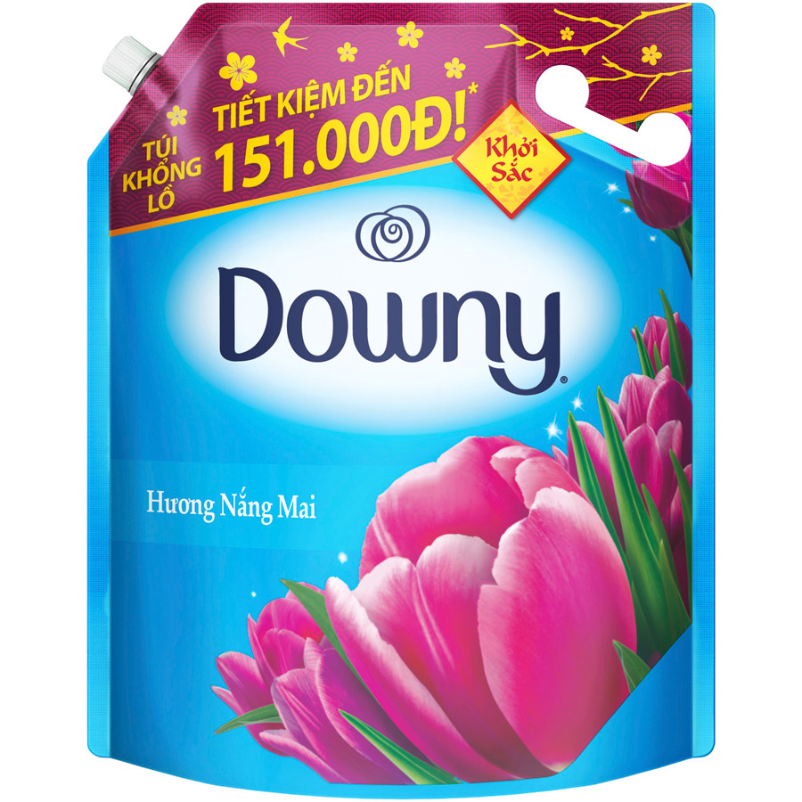 Nước xả vải Downy hương nắng mai 3L
