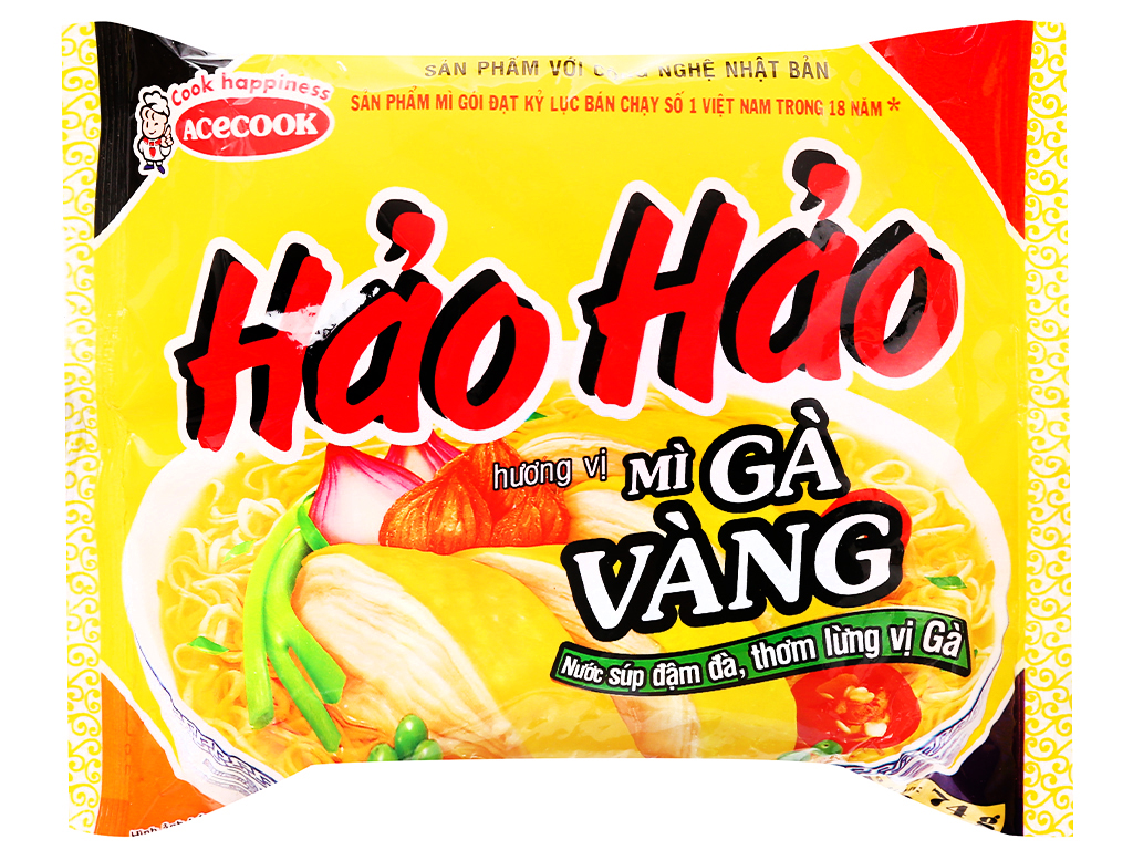 Mỳ hảo hảo gà vàng 74g
