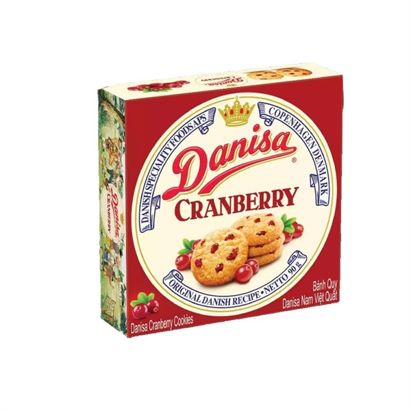 Bánh quy DANISA nam việt quất Indonesia 405g